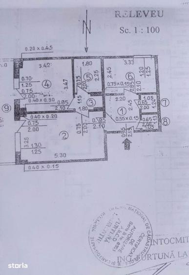 Apartament cu 2 camere, mobilat în Ștefan cel Mare