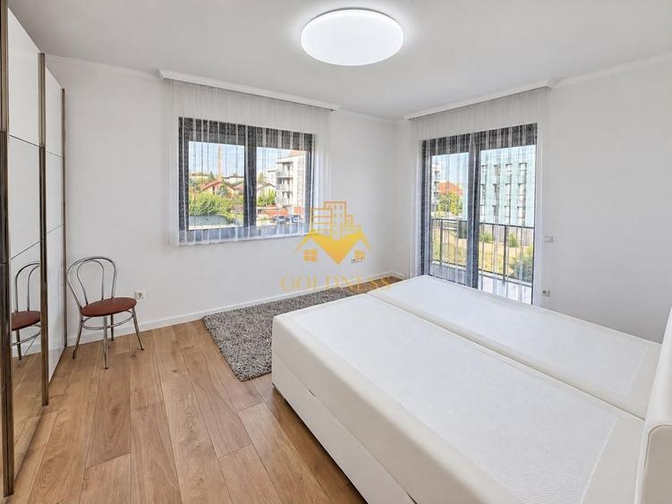 Apartament cu 2 camere decomandat, mobilat în Borhanci