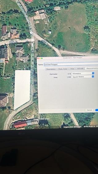 Teren Construcții intravilan de 1200 mp, în Sarasău