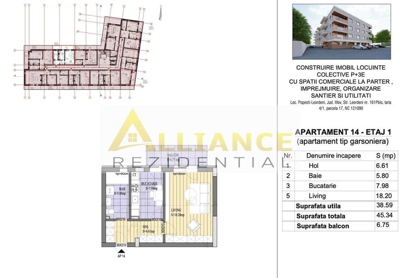 Apartamente de la 70.900 € în Popești-Leordeni - 13