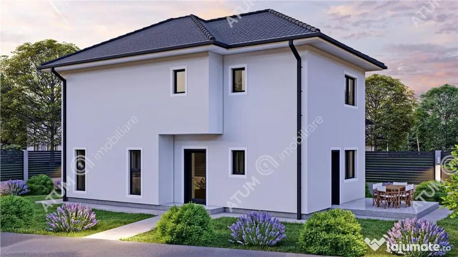 Casa individuala la cheie 4 camere decomandate si 340 mp ter - 3