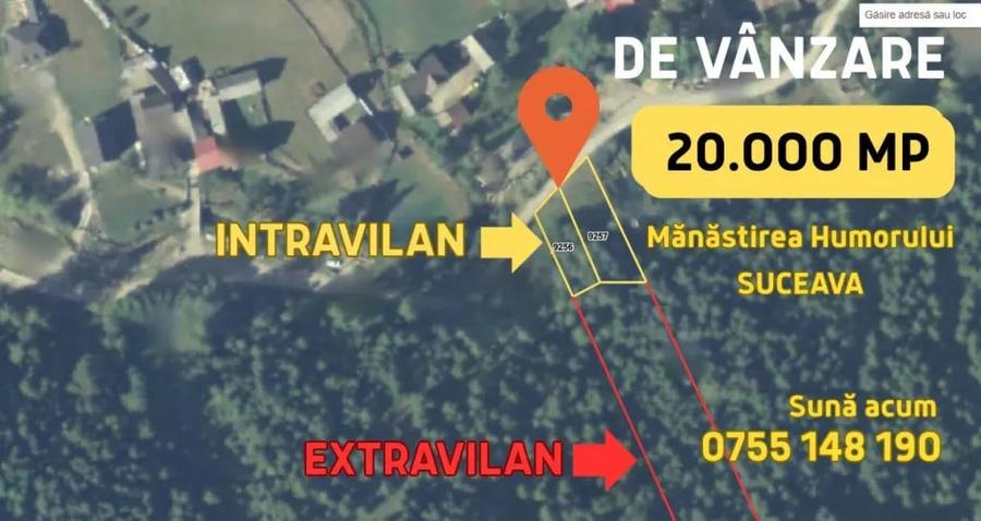 Teren de 19.98 mp, în Central