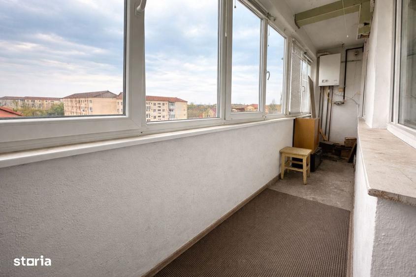 Apartament cu 2 camere decomandat, mobilat în Complex Studențesc