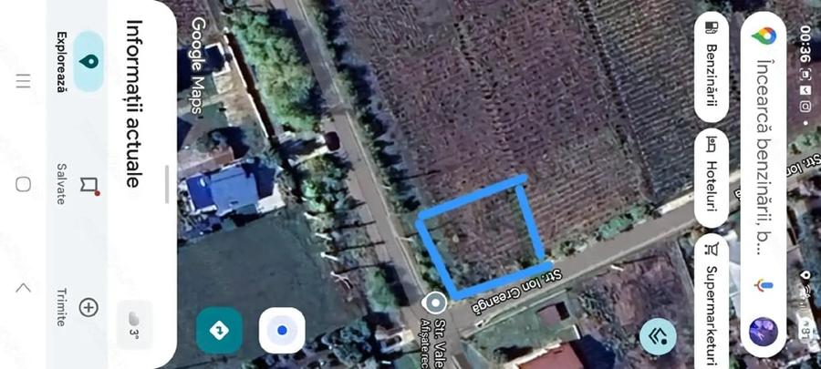 Teren de 1280 mp, în Central