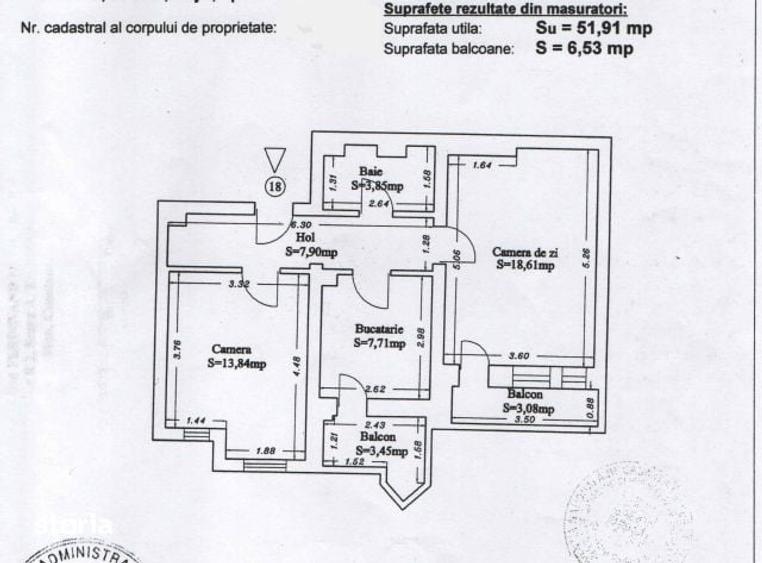 Apartament cu 2 camere în ICIL