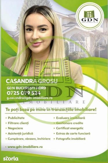 Apartament cu 3 camere semidecomandat în Bucureștii Noi