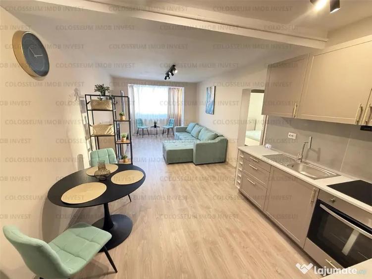 Zona Vhauta -ITC -2 camere + birou, mobilat utilat,beci,liber - 3