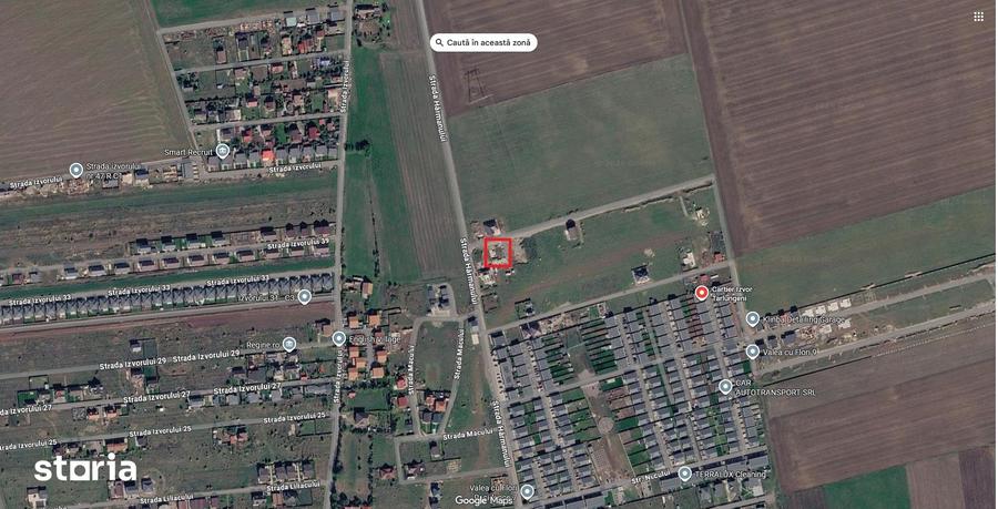 Teren de 722 mp, în Tărlungeni