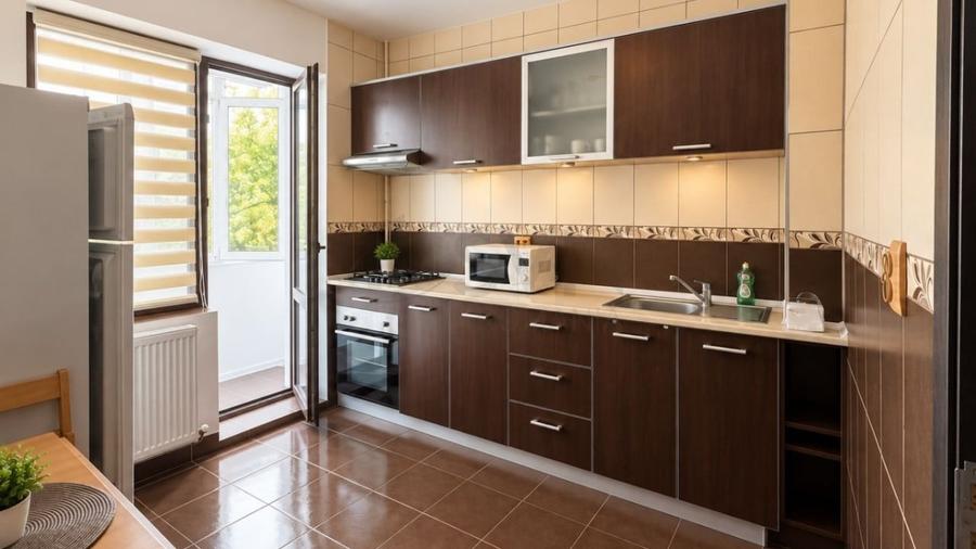 Apartament cu 2 camere decomandat, mobilat în P-ța Muncii