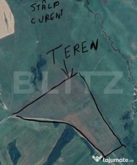 Teren de 243504 mp, în Ardud
