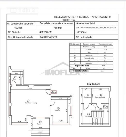 Spațiu comercial, de 83 mp, în Giroc