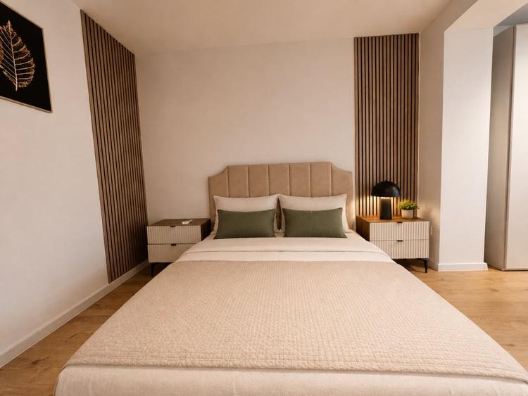 Apartament cu 2 camere semidecomandat, mobilat în Pipera