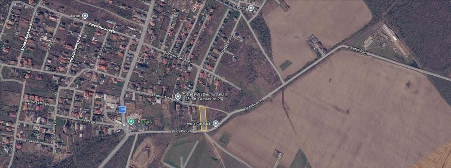 Teren Construcții intravilan de 2000 mp, în Brănești
