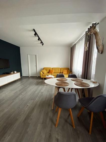 Apartament cu 2 camere semidecomandat, mobilat în Borhanci