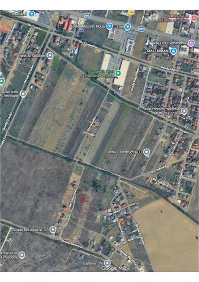 Teren de 624 mp, în Exterior Vest