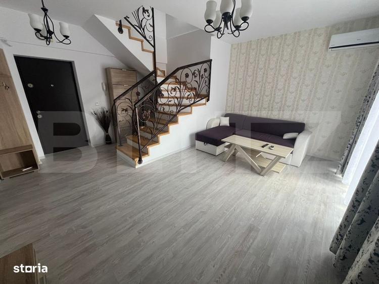 Penthouse duplex, de vanzare, cu 3 camere, 72 mp utili + 87 mp - 13