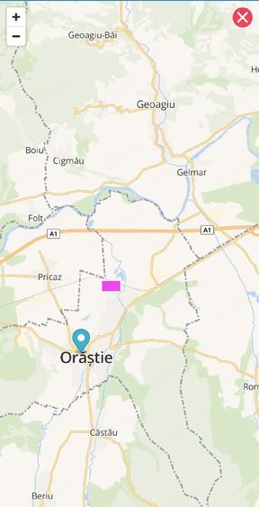 Teren de 7000 mp, în Central