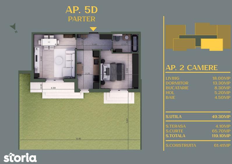 Berceni I 2 Camere I Bloc Finalizat i Rate pe 5 ani La Dezvoltator - 13