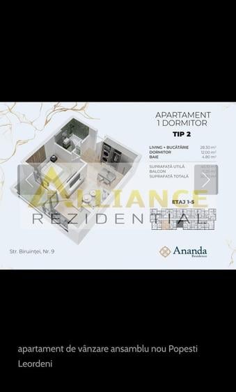 15-20 MINUTE METROU BERCENI - 2 CAMERE -  50.30mp - 93.000€ - 4