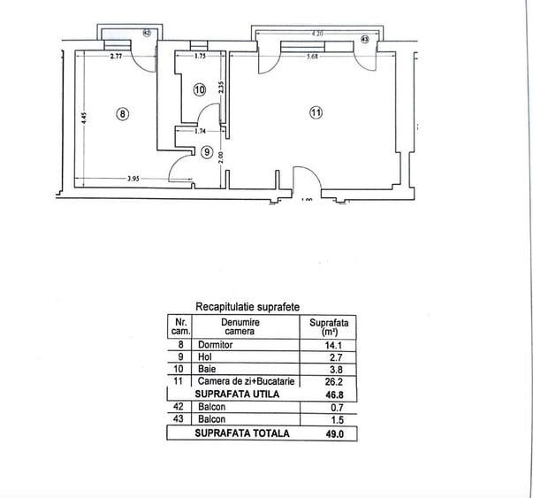 Apartament 2 camere SunLake Residence, bloc finalizat - 19