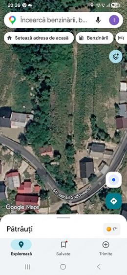 Teren de 2300 mp, în Pătrăuți
