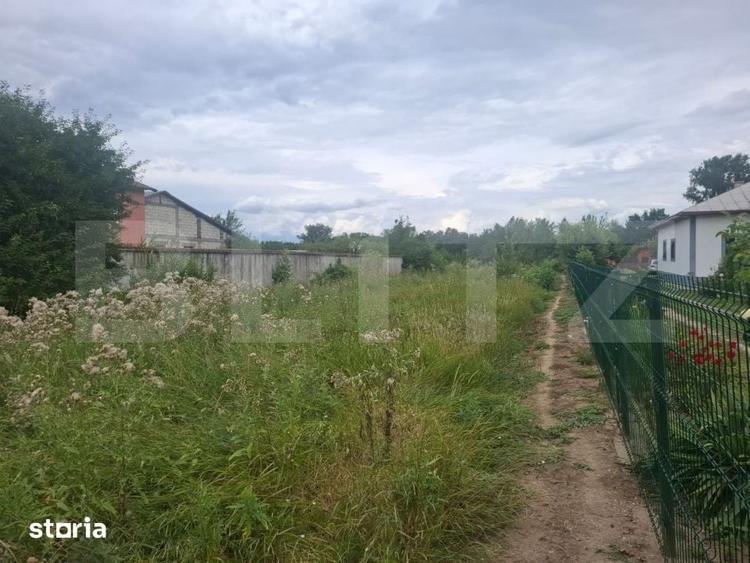 Teren de 2500 mp, în Mătăsaru