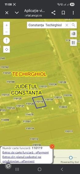 Teren Construcții intravilan de 400 mp, în Exterior Sud