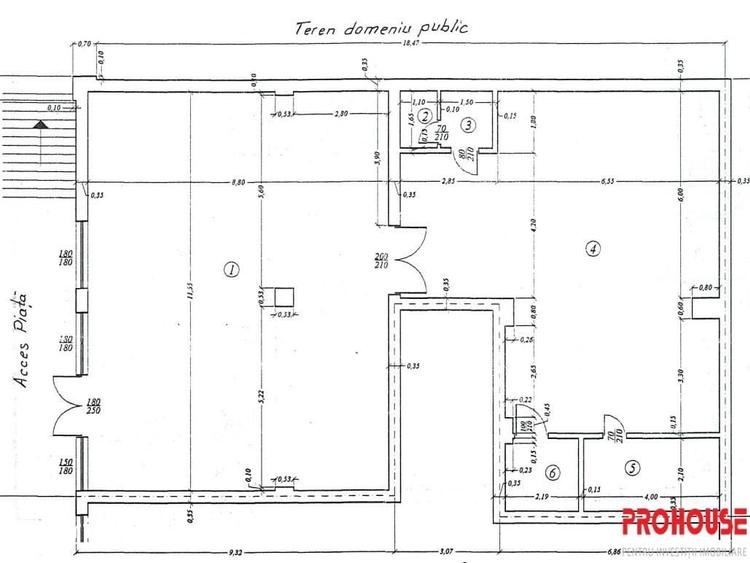 Spațiu comercial, de 193 mp, în 9 Mai