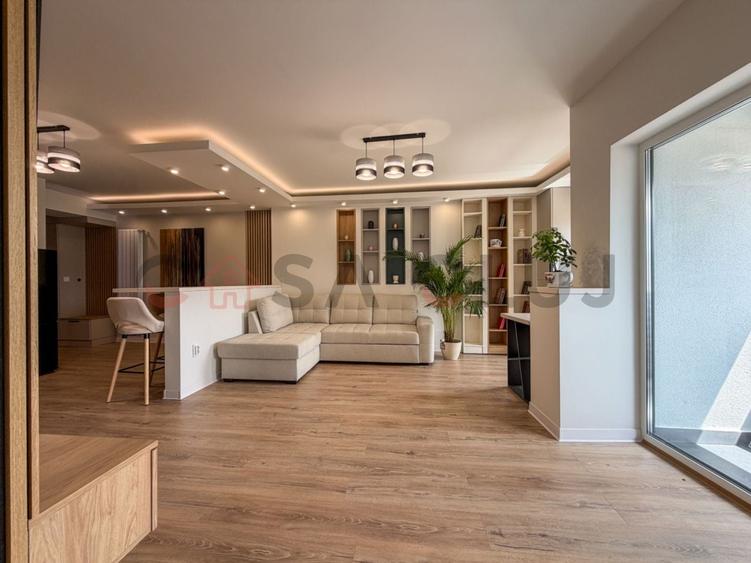 Apartament cu 2 camere semidecomandat, mobilat în Dâmbul Rotund