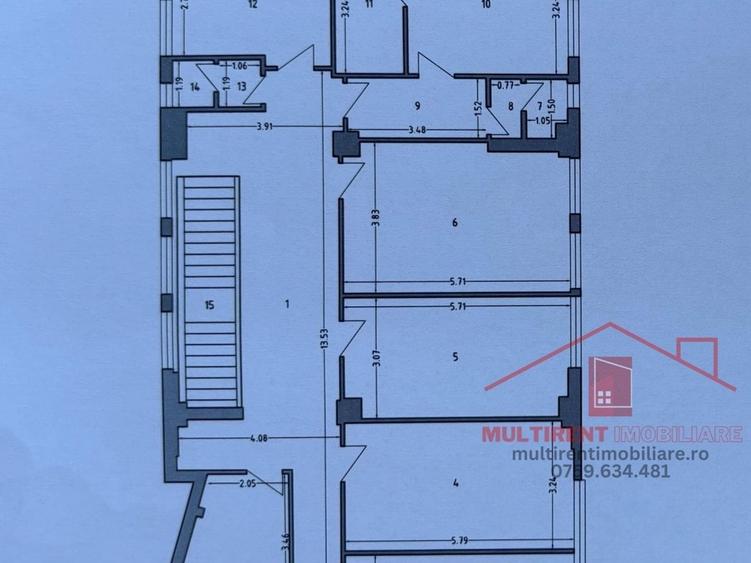 Spațiu comercial, de 190 mp, în Central