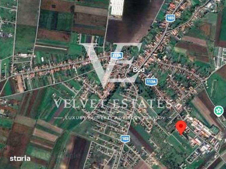 Teren de 1708 mp, în Bod