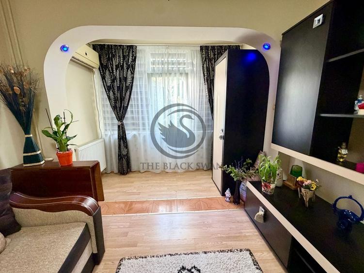Apartament cu 2 camere semidecomandat, mobilat în Malu Roșu