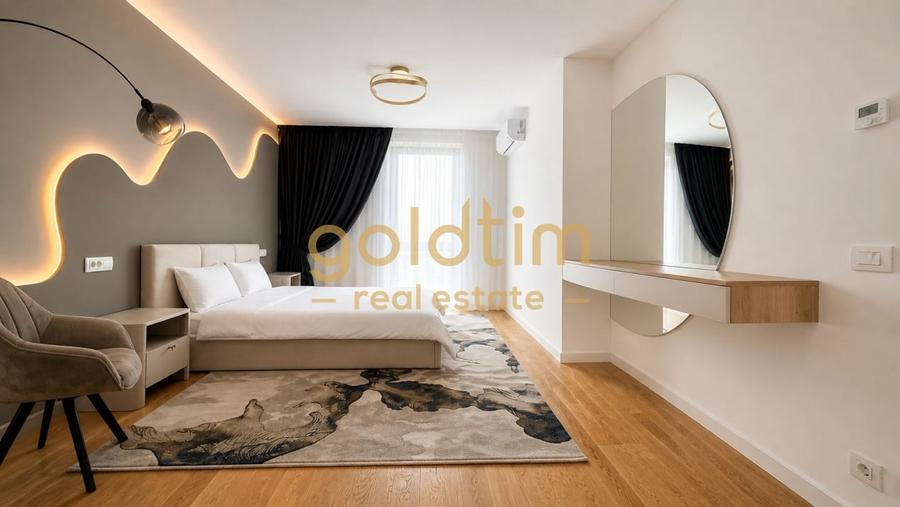 Apartament cu 3 camere decomandat, mobilat în Băneasa