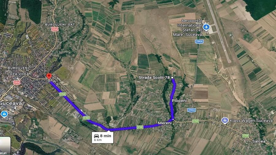 Teren de 2600 mp, în Plopeni