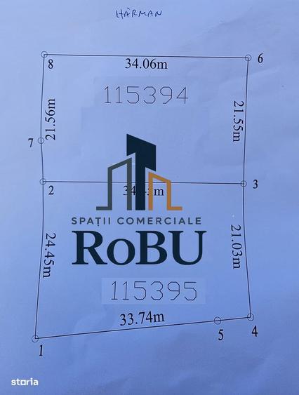 Teren in HARMAN CU BRANSAMENT DE CURENT # RoBU Spatii comerciale - 4