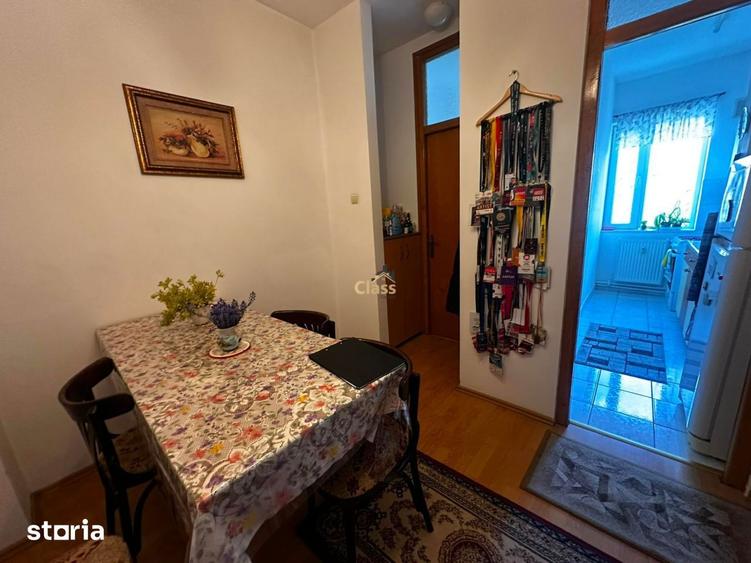 Garsonieră decomandată, mobilată în Gruia