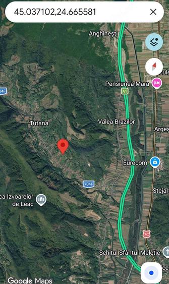 Teren de 1141 mp, în Tutana