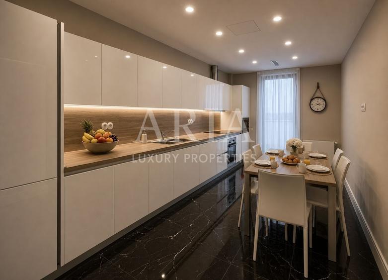 Apartament cu 4 camere decomandat, mobilat în Pipera