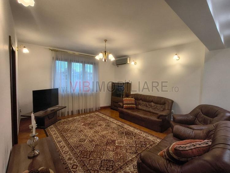 Apartament cu 3 camere semidecomandat, mobilat în Dorobanți