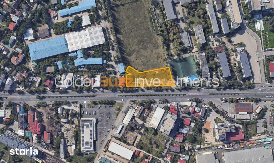 Teren de 3946 mp, în Militari