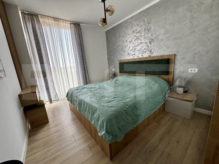 Apartament cu 2 camere semidecomandat, mobilat în Exterior Nord