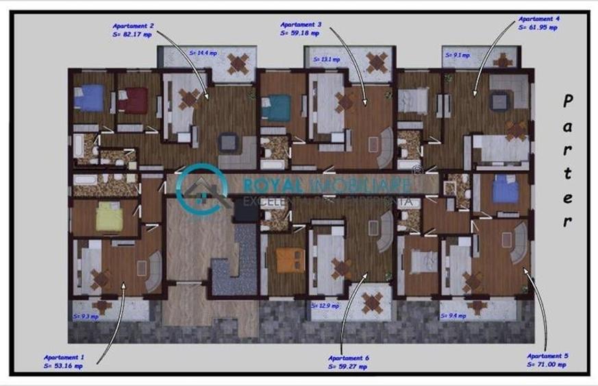 Apartament cu 2 camere decomandat în Albert