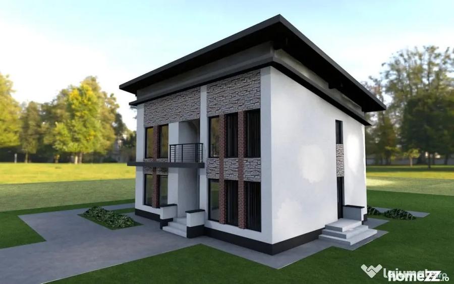 Casă cu 5 camere cu Teren 600 Mp în Marginea