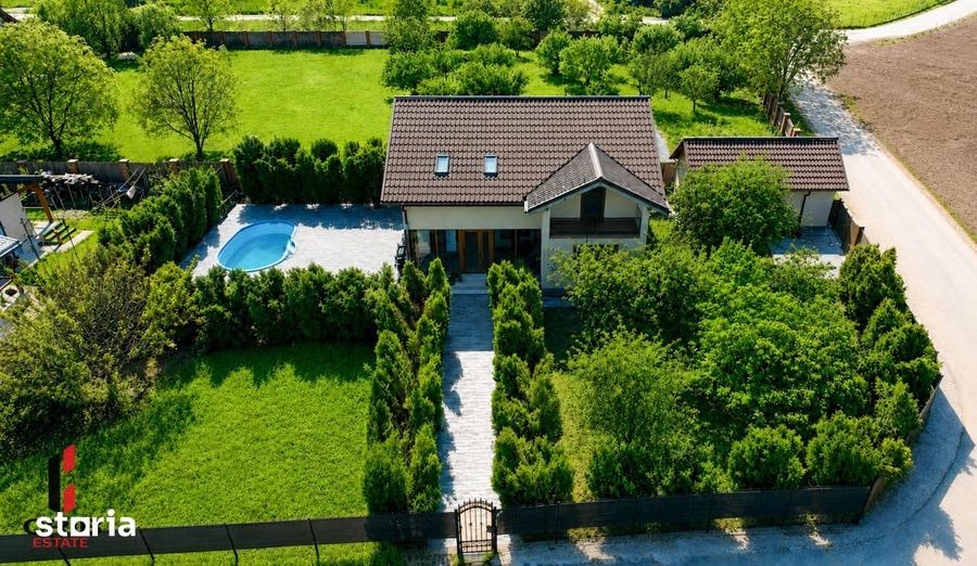 Casa Individuala Piscina Snagov 5 Camere 770 mp teren liber Piscina - 5