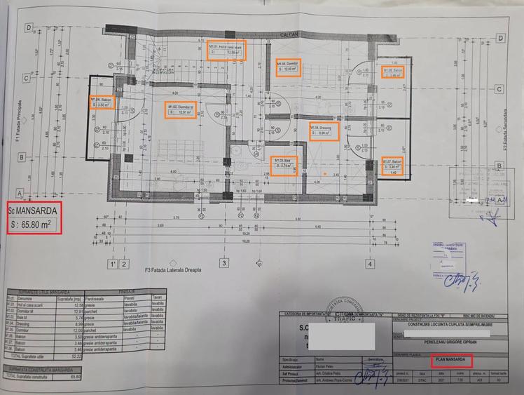 Duplex cu 4 camere cu Teren 366 Mp în Est