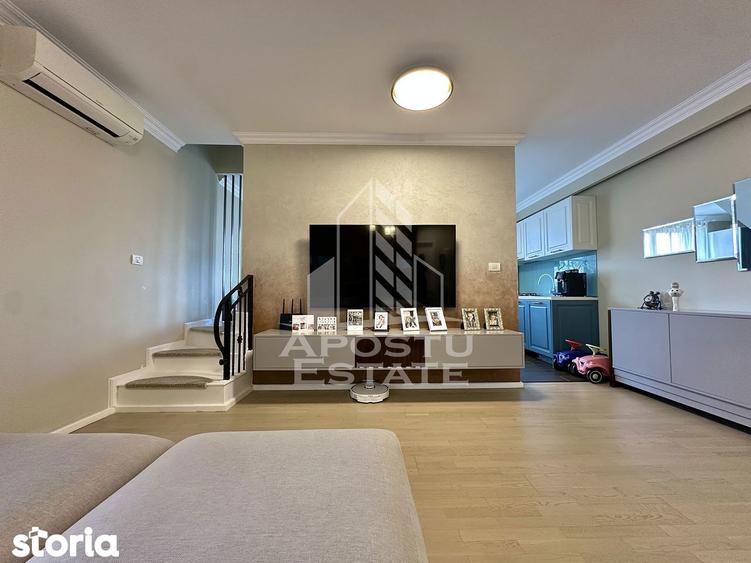Penthouse de Lux cu 4camere si 2bai complet mobilat si utilat in Giroc - 7