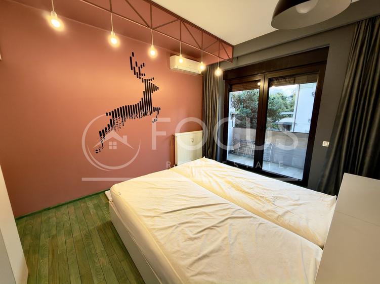 Apartament cu 2 camere semidecomandat, mobilat în Dorobanți
