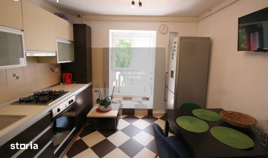 Apartament cu 2 camere decomandat, mobilat în Crângași