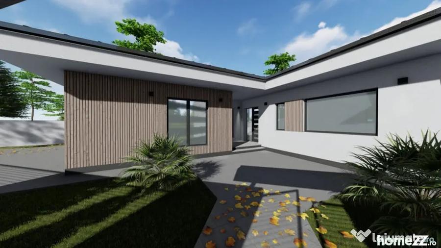 Casă cu 4 camere cu Teren 650 Mp în Central