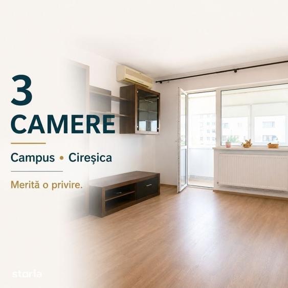 Apartament cu 3 camere în Tomis Nord